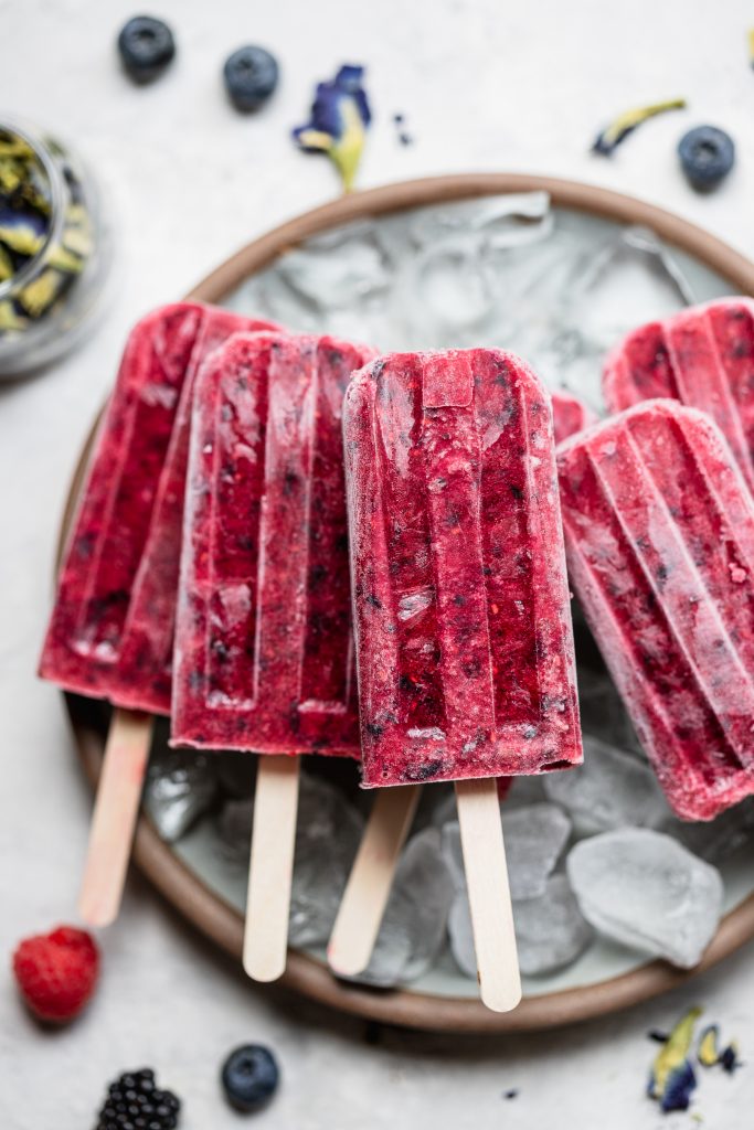 Berry-Gimlet-Popsicles