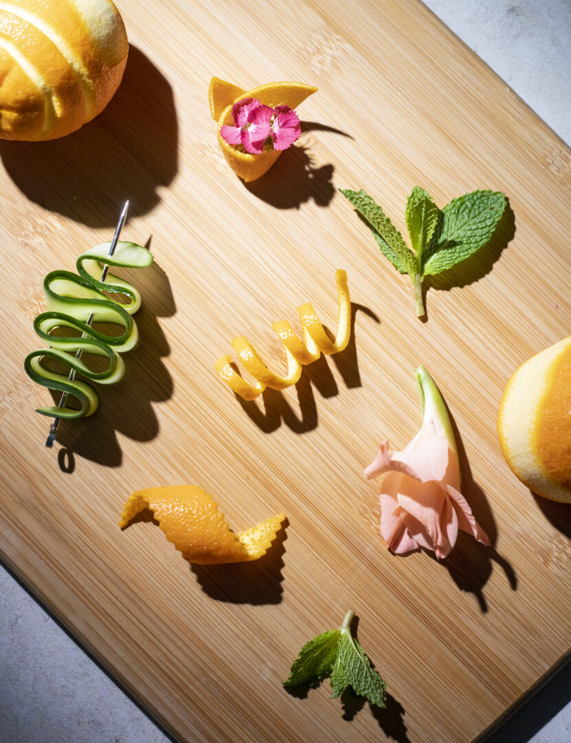 Cocktail Curiosities Garnishing Tip & Tricks Empress 1908 Gin