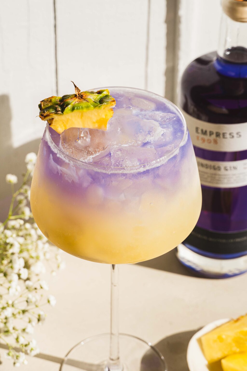 Tropical Spring Punch Empress 1908 Gin